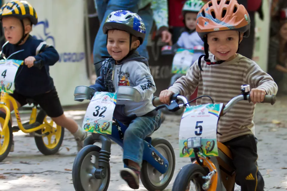 Kids Biking